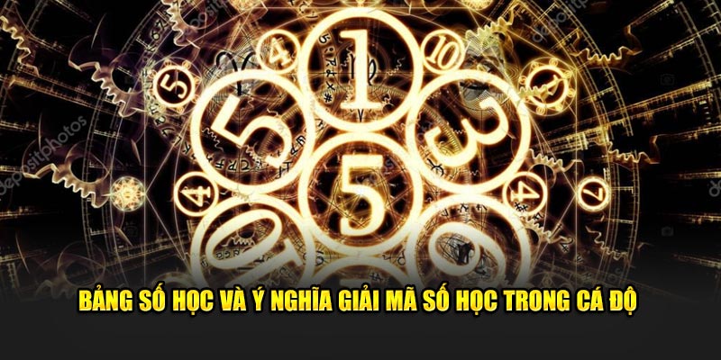 Bảng số học và ý nghĩa Giải mã số học trong cá độ
